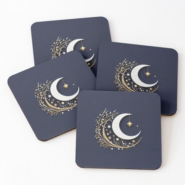 Item preview, White Moon Navy Holiday Night! designed and sold by Cookbeat.
