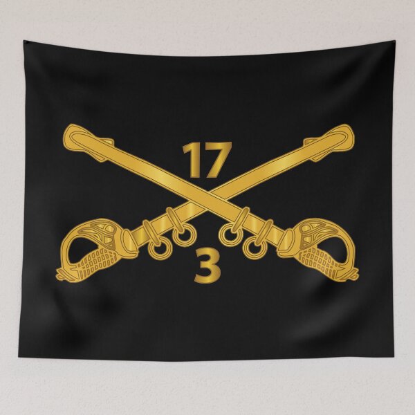 Item preview, Army - 3rd Squadron 17th Cavalry Regiment Branch wo Txt designed and sold by Military Insignia Products.
