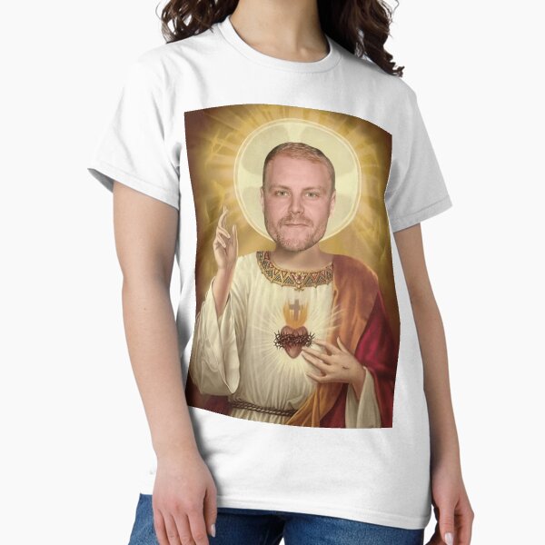 Item preview, Valtteri Bottas as Jesus designed and sold by EverPrintIT.