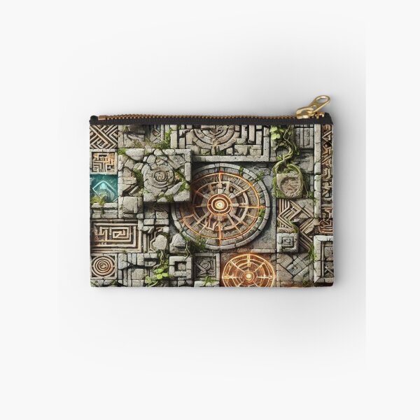 Item preview, Ancient Ruins Maze - Mystical Fragmented Pattern Design designed and sold by Imaginarium of Chaos falcon88 .