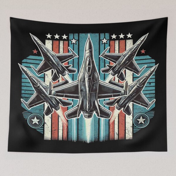 Item preview, Jet Fighter Formation designed and sold by Tenpaces.