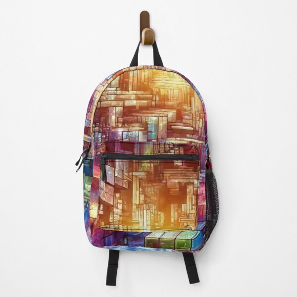 Item preview, Puzzle Maze Fragments - Vibrant Geometric Pattern Desig designed and sold by Imaginarium of Chaos falcon88 .
