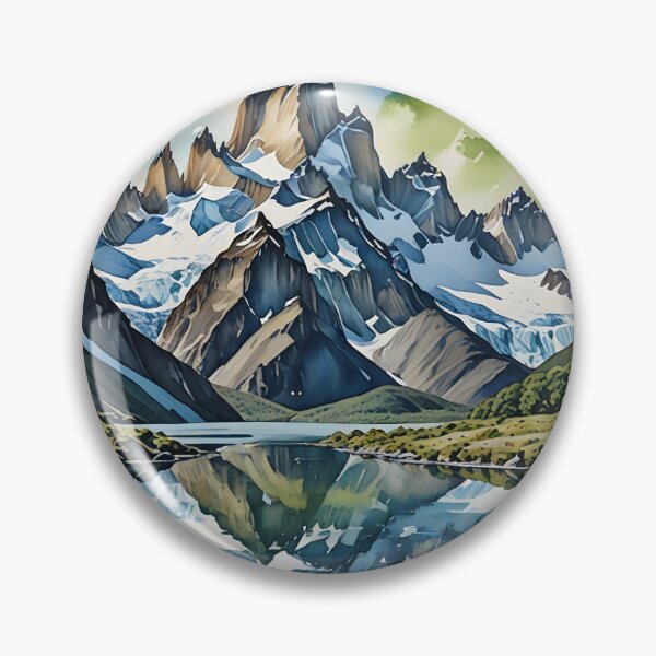 Item preview, Mount Fitz Roy, Patagonia: Dramatic Snow-Capped Peaks designed and sold by LSVart.