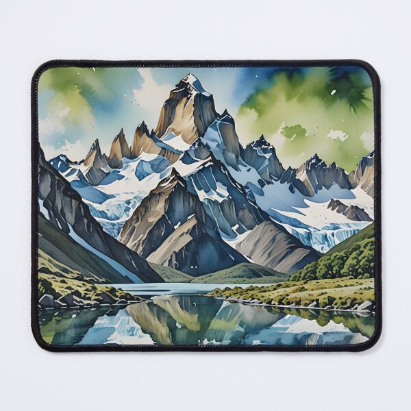 Item preview, Mount Fitz Roy, Patagonia: Dramatic Snow-Capped Peaks designed and sold by LSVart.