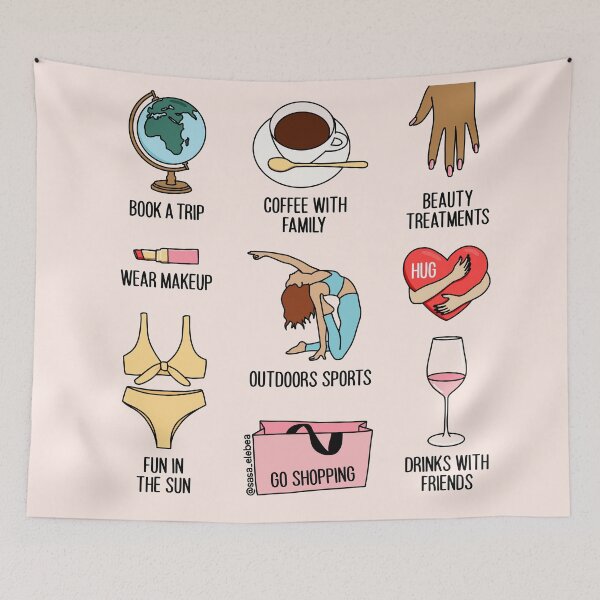 Item preview, Feel good activities by Sasa Elebea designed and sold by Sabrina Brugmann.