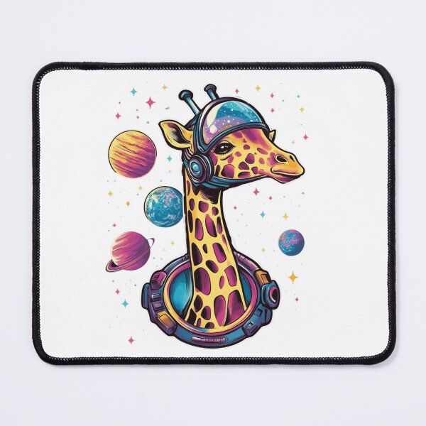 Item preview, Cute Astro Giraffe designed and sold by NicolasGlowArt.