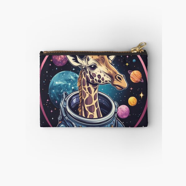 Item preview, Giraffe Astronaut designed and sold by NicolasGlowArt.