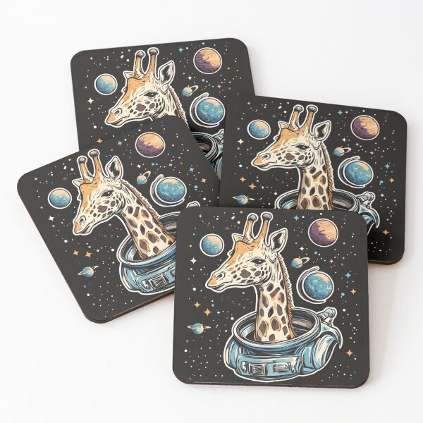 Item preview, Astro Giraffe Design designed and sold by NicolasGlowArt.