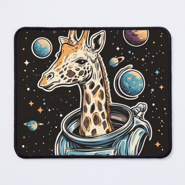 Item preview, Astro Giraffe Design designed and sold by NicolasGlowArt.