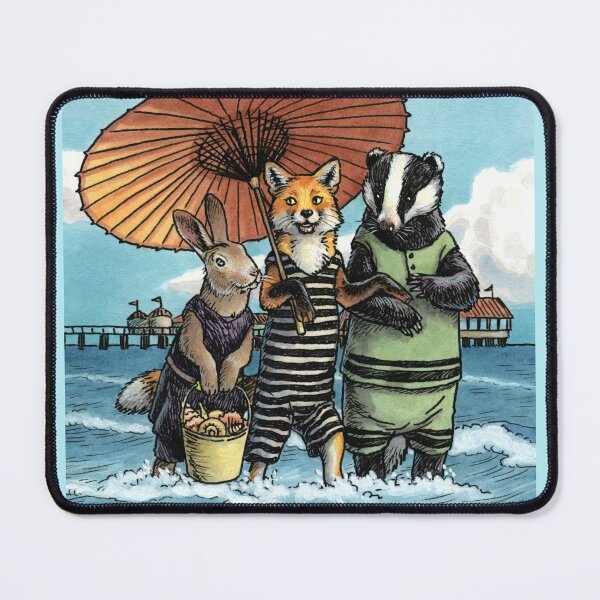 Item preview, Seaside Rendezvous designed and sold by Elisabeth Alba Illustration.