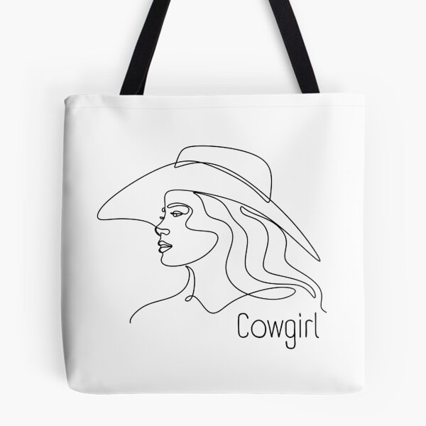Item preview, Cowgirl minimalistic draw  designed and sold by NataBlogShop.