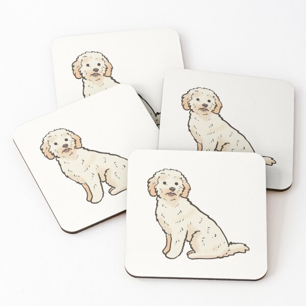 Item preview, Cute Cavapoo illustration  designed and sold by Mayarart.