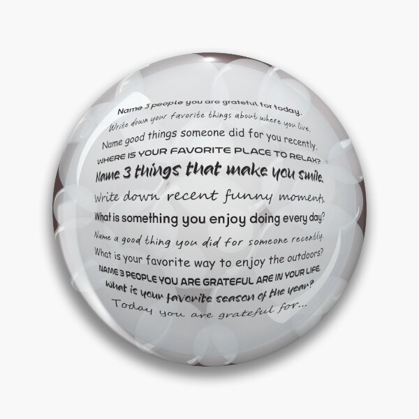 Item preview, Gratitude Prompt Bubble designed and sold by FlyfolkDesign.