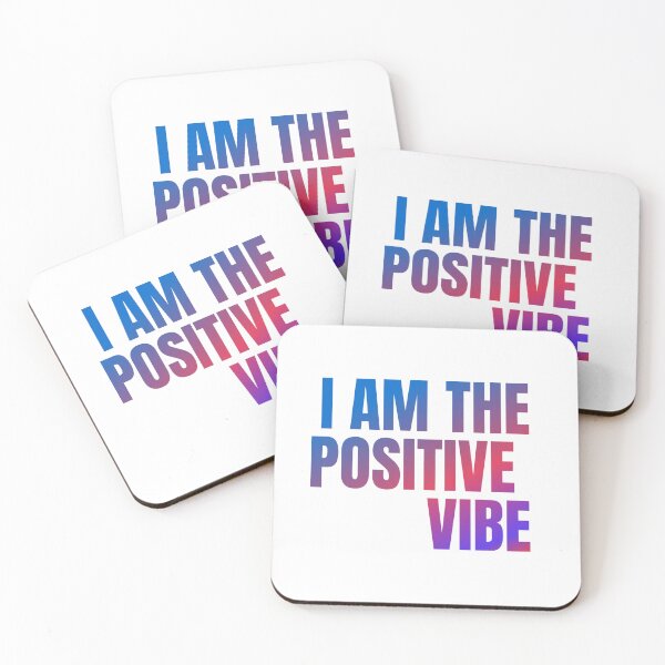 Item preview, I AM THE POSITVE VIBE designed and sold by THEDESIGNERTTY.