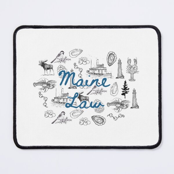 Item preview, Maine Law Collage  designed and sold by haileyrizzo.