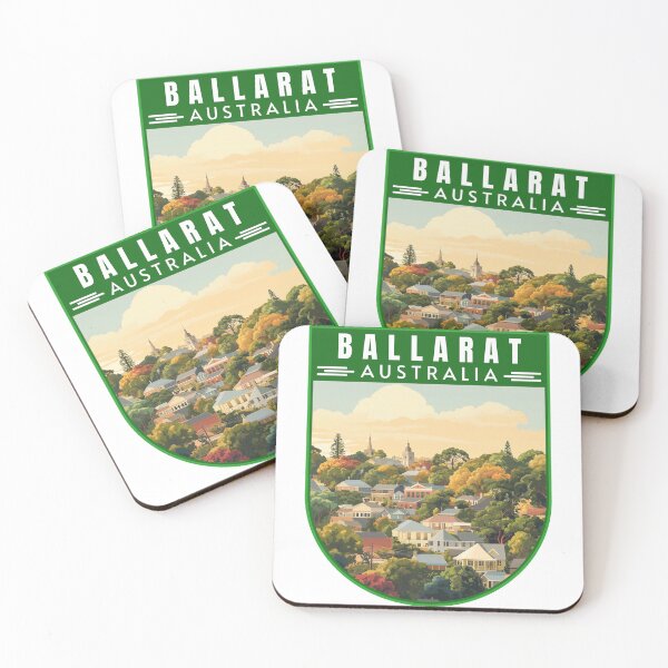 Item preview, Ballarat in Victoria Australia Art Travel Landscape designed and sold by MaateoDesign.