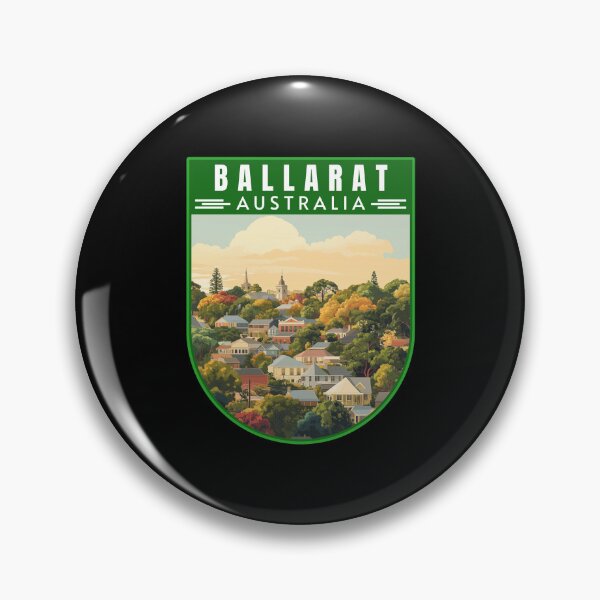 Item preview, Ballarat in Victoria Australia Art Travel Landscape designed and sold by MaateoDesign.