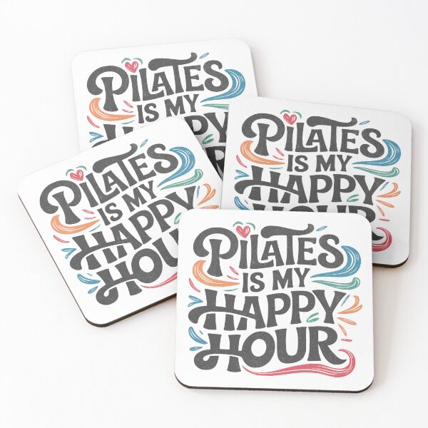 Item preview, Pilates Is My Happy Hour designed and sold by BeansterNL.