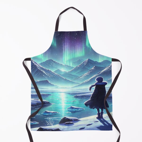 Item preview, Lone Traveler Anime - Tranquil Snowland Adventure Pattern designed and sold by Imaginarium of Chaos falcon88 .