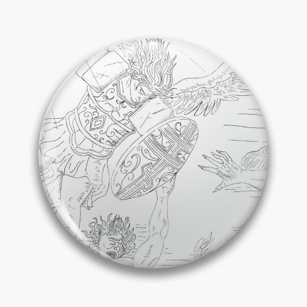Item preview, The Avenging Angel designed and sold by Invisigoth's Illustrations.
