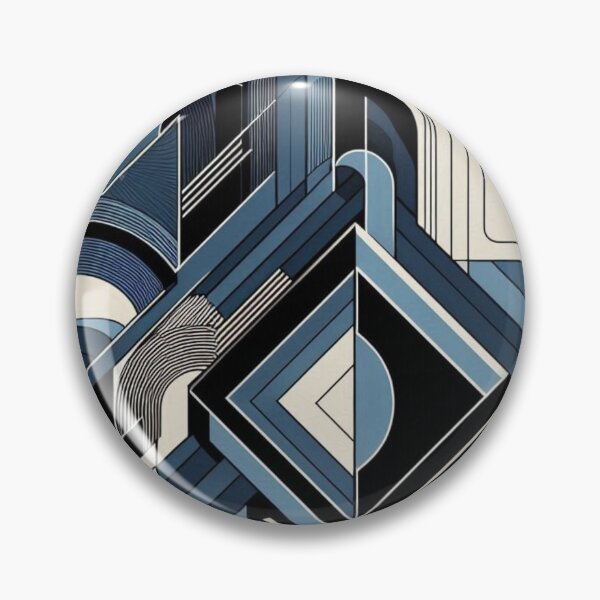 Item preview, geometric abstract pattern designed and sold by Dogandesighn.