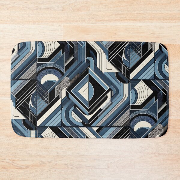 Item preview, geometric abstract pattern designed and sold by Dogandesighn.