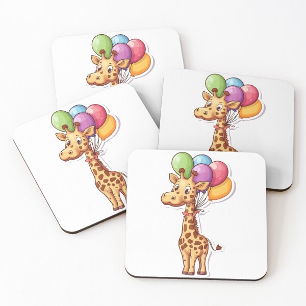 Item preview, Giraffe Balloons designed and sold by NicolasGlowArt.