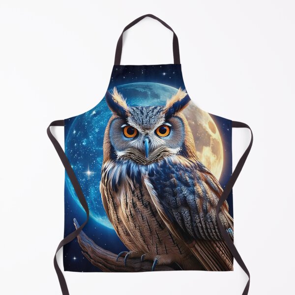 Item preview, Cosmic Owl Guardian designed and sold by Unwind-Art-Work.