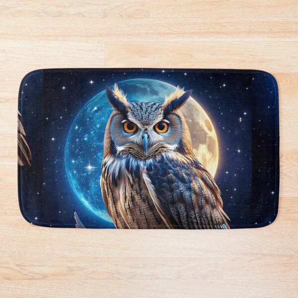 Item preview, Cosmic Owl Guardian designed and sold by Unwind-Art-Work.