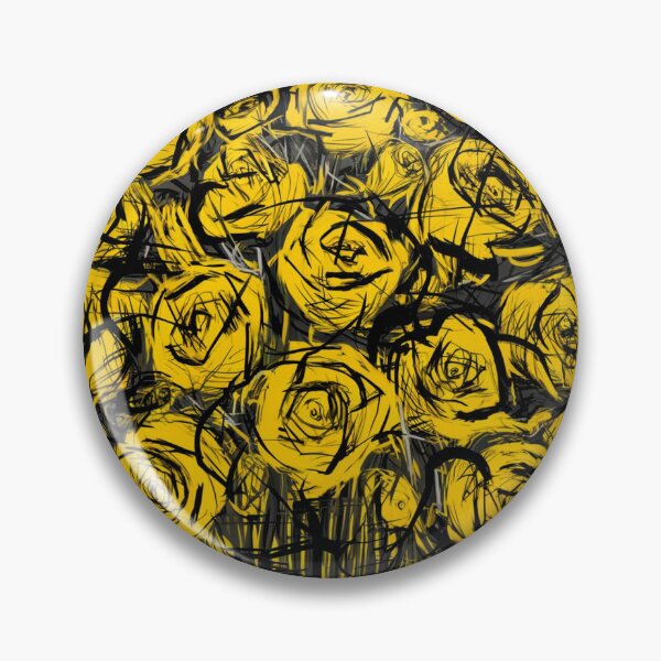 Item preview, Golden Rose Reverie – Dramatic Floral Art with a Modern Edge designed and sold by WildStroke.