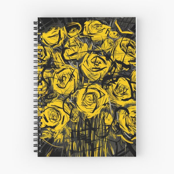 Item preview, Golden Rose Reverie – Dramatic Floral Art with a Modern Edge designed and sold by WildStroke.