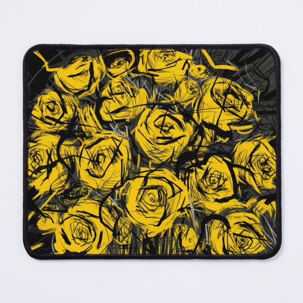 Item preview, Golden Rose Reverie – Dramatic Floral Art with a Modern Edge designed and sold by WildStroke.
