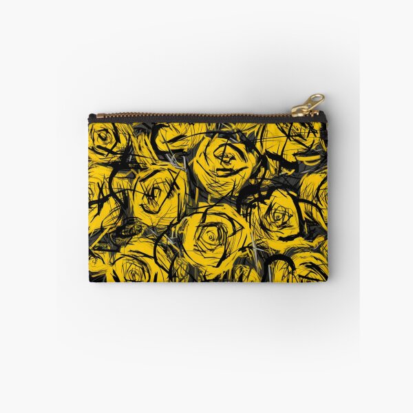Item preview, Golden Rose Reverie – Dramatic Floral Art with a Modern Edge designed and sold by WildStroke.