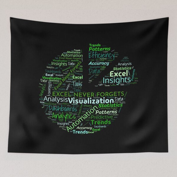Item preview, Excel Never Forgets, Data Analyst designed and sold by Tiszert.