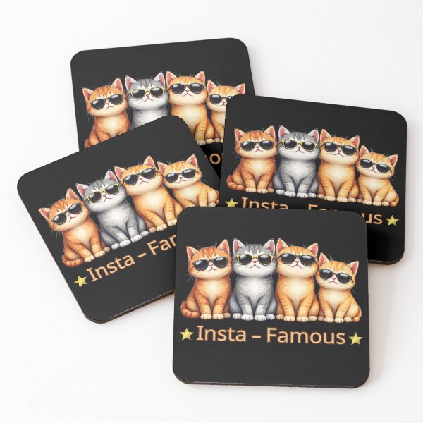 Artikelvorschau, Katzen - Insta Famous entworfen und verkauft von Crazy Before Cats.