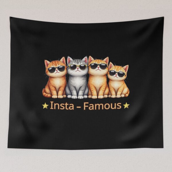 Item preview, Cats - Insta Famous designed and sold by Crazy Before Cats.
