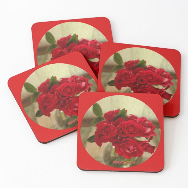 Item preview, Floral - Miniature Red Roses -  by Wagonesta  designed and sold by Wagonesta.