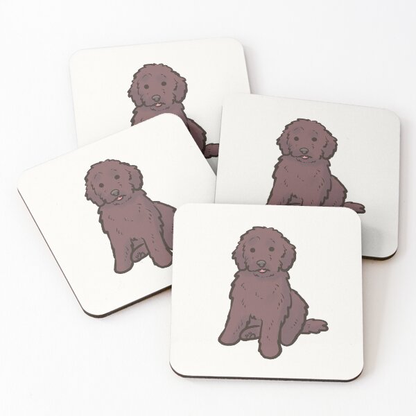 Item preview, Brown Cavapoo dog   designed and sold by Mayarart.