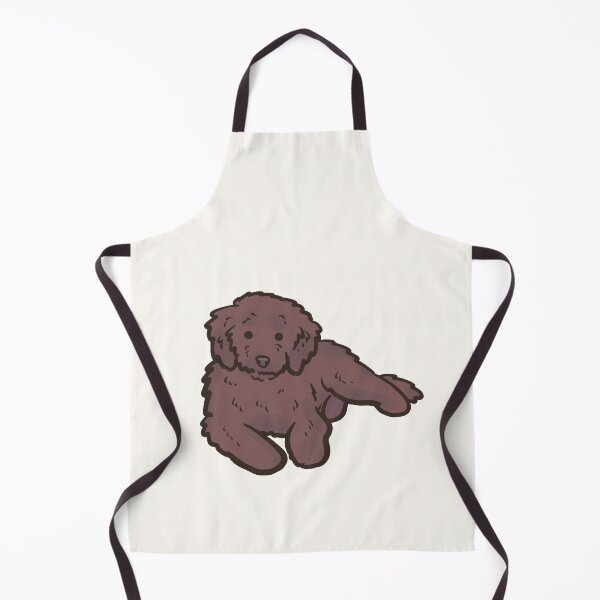 Item preview, Brown Cavapoo dog illustration designed and sold by Mayarart.
