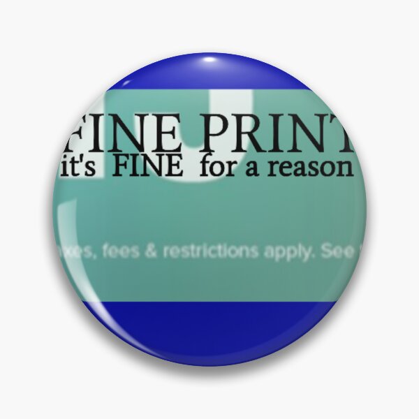 Item preview, Fine For A Reason  designed and sold by ontological.