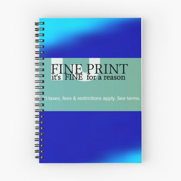Item preview, Fine For A Reason  designed and sold by ontological.