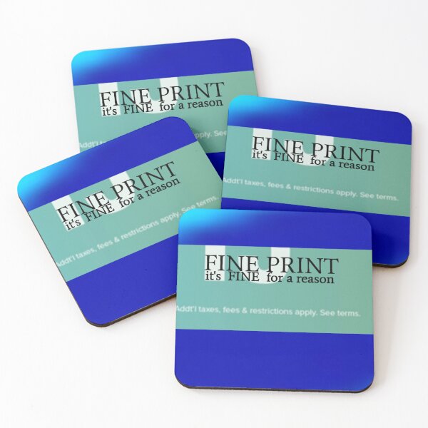 Item preview, Fine For A Reason  designed and sold by ontological.