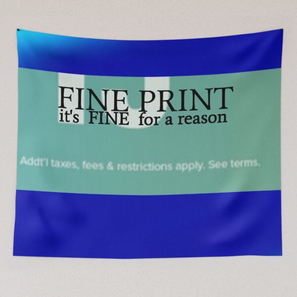 Item preview, Fine For A Reason  designed and sold by ontological.