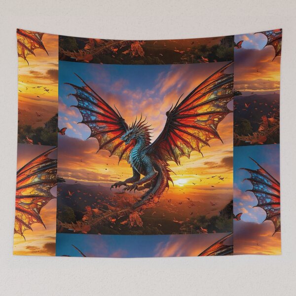 Item preview, Butterfly-Scaled Dragon designed and sold by Unwind-Art-Work.