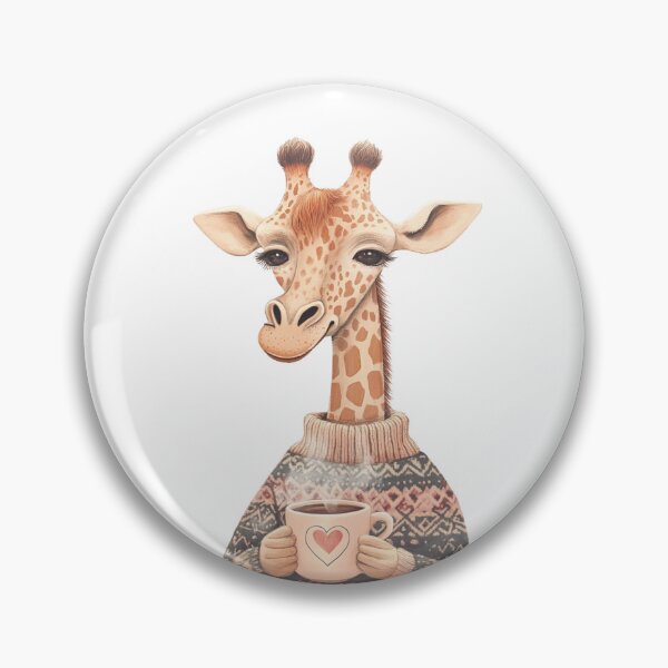 Item preview, Giraffe And Coffee designed and sold by NicolasGlowArt.