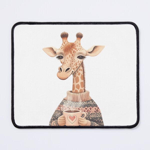 Item preview, Giraffe And Coffee designed and sold by NicolasGlowArt.