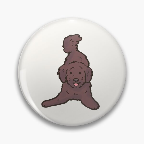 Item preview, Copy of Brown Cavapoo dog illustration  designed and sold by Mayarart.