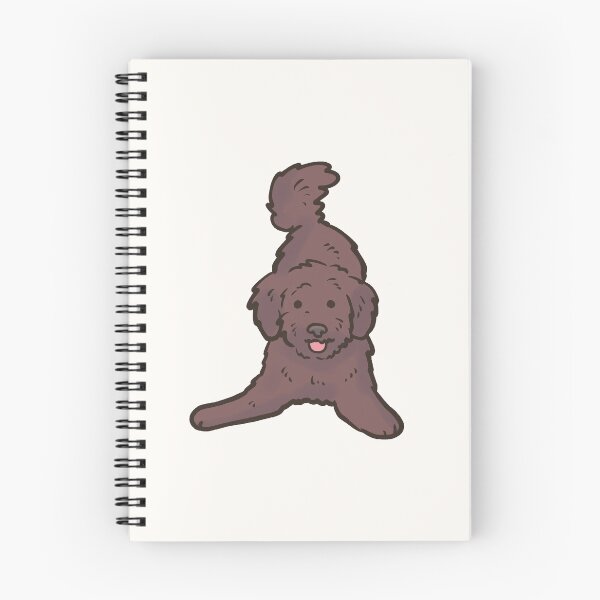 Item preview, Copy of Brown Cavapoo dog illustration  designed and sold by Mayarart.