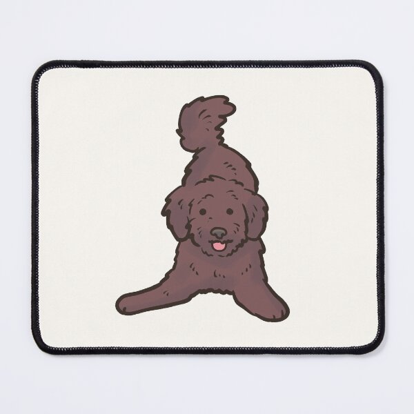 Item preview, Copy of Brown Cavapoo dog illustration  designed and sold by Mayarart.