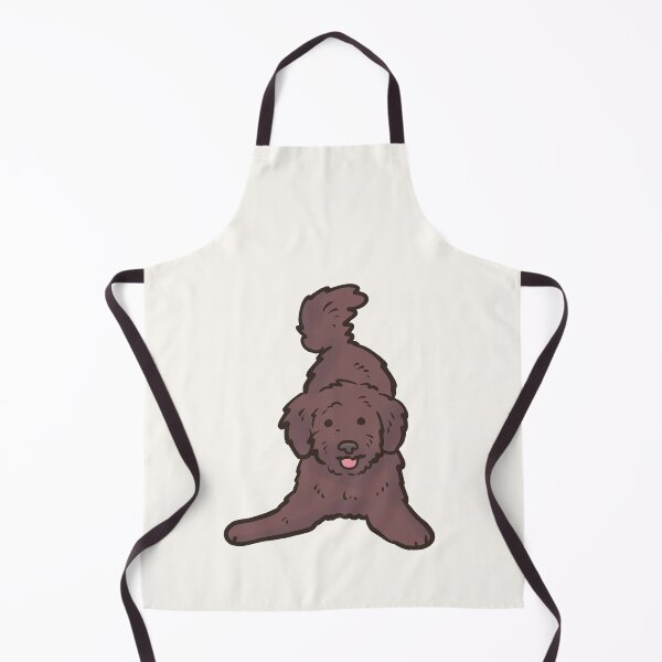 Item preview, Copy of Brown Cavapoo dog illustration designed and sold by Mayarart.